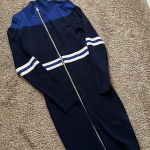 Bodycon zip up dress